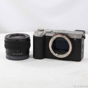 〔中古〕SONY(ソニー) α7C ズームレンズキット シルバー ILCE-7CL S〔349-ud〕