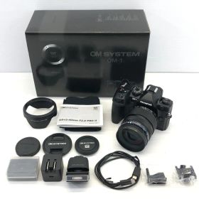 ■ 極美品 OM SYSTEM デジタル ミラーレス一眼レフカメラ OM-1 M.ZUIKO DIGITAL ED 12-40mm F2.8 PRO II キット 2024 オリンパス ■