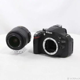 【中古】Nikon(ニコン) NIKON D5200 18-55 VR レンズキット ブラック 【269-ud】