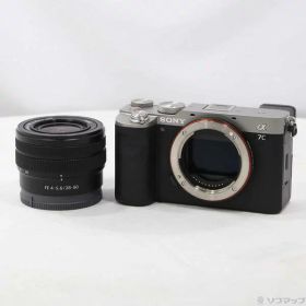 【中古】SONY(ソニー) α7C ズームレンズキット シルバー ILCE-7CL S 【349-ud】