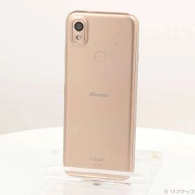 〔中古品〕 あんしんスマホ 64GB ピンクゴールド KY-51B docomo SIMフリー【344】