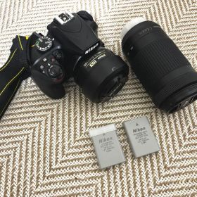 Nikon D3400 デジタル一眼レフカメラ 単焦点＋望遠レンズ セット