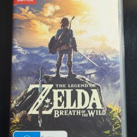 【レア】【海外パッケージ】ゼルダの伝説 ブレス オブ ザ ワイルド
