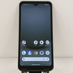 AQUOS wish3 A303SH SoftBank ブラック c13020