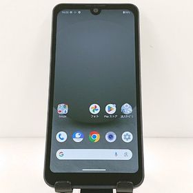 AQUOS wish3 A303SH SoftBank ブラック c12208