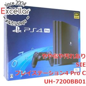 [bn:2] SONY プレイステーション4 Pro 1TB ジェット・ブラック CUH-7200BB01 コントローラーなし 元箱あり