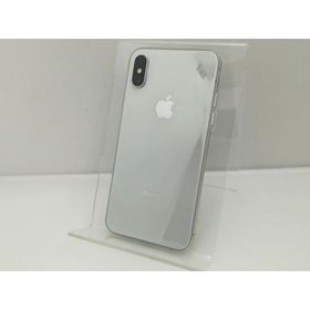 【中古】Apple docomo 【SIMロック解除済み】 iPhone XS 64GB シルバー MTAX2J/A【大須】保証期間１ヶ月【ランクC】