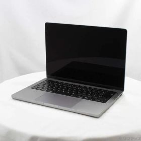 〔中古品〕 MacBook Pro 14.2-inch Late-2021 MKGP3J／A Apple M1 Pro 8コアCPU_14コアGPU 16GB SSD512GB スペースグレイ 〔15.3 Sequoia〕【368】