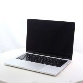 〔中古品〕 MacBook Pro 14.2-inch Late-2021 MKGR3J／A Apple M1 Pro 8コアCPU_14コアGPU 16GB SSD512GB シルバー 〔15.6 Sequoia〕【258】