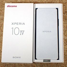 エクスペリア(Xperia)のSONY Xperia 10 IV SO-52Cブラックドコモ 新品未使用(スマートフォン本体)