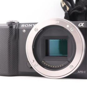 ★極上品★ソニー SONY ILCE-5000 α5000 ブラック ミラーレス一眼カメラ ★ M8574＃20