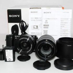 SONY α5000 ダブルズームレンズキット(ブラック／デジタル一眼)
