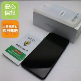 新品同様 Redmi Note 9T A001XM ナイトフォールブラック 白ロム 本体 即日発送 土日祝発送OK あすつく 02000
