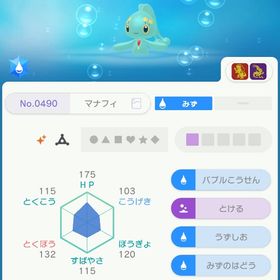 HOME 色マナフィ | ポケモンSV(スカーレットバイオレット)のアカウントデータ、RMTの販売・買取一覧