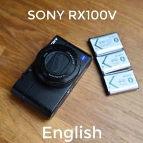 SONY RX100V DSC-RX100M5 English