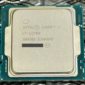美品 Intel Core i7 11700 LGA1200 8コア 正常動作品