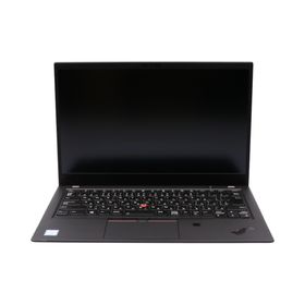 【12ヵ月保証】中古ノートパソコン SSD 第8世代CPU レノボ Lenovo ThinkPad X1 Carbon 2018(Win11x64) 中古 Core i5-1.7GHz(8350U)/メモリ8GB/SSD128GB/フルHD14インチ/Webカメラ [C:並品] 2019年頃購入(ノートPC)