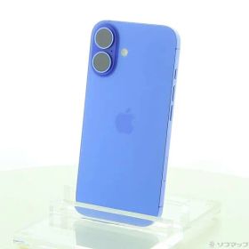 〔中古品〕 iPhone16 128GB ウルトラマリン MYDU3J／A SIMフリー【276】