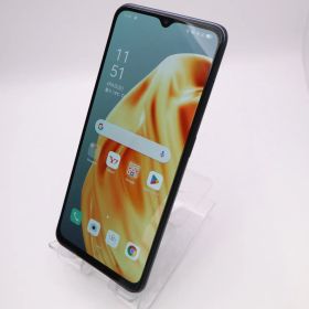 【中古】Y!mobile OPPO オッポ Reno3 A A002OP ブラック スマホ