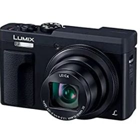 【中古】(非常に良い)パナソニック コンパクトデジタルカメラ ルミックス TZ90 光学30倍 4K動画記録 ブラック DC-TZ90-K