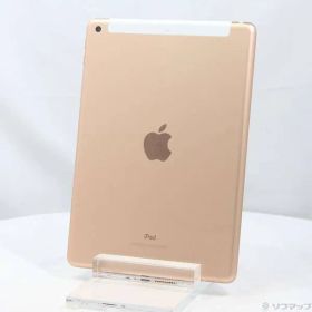 〔中古品〕 iPad 第6世代 32GB ゴールド MRM02J／A SoftBank【377】
