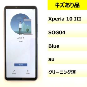 【キズあり品】SOG04/Xperia 10 III/354737860050490