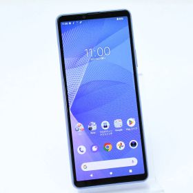 【電池良好】SIMフリー au Xperia 10 III SOG04 ブルー