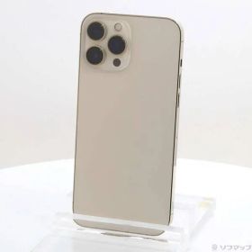 〔中古品〕 iPhone13 Pro Max 256GB ゴールド MLJA3J／A SIMフリー【276】