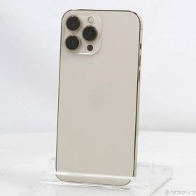 〔中古品〕 iPhone13 Pro Max 512GB ゴールド MLJV3J／A SIMフリー【269】