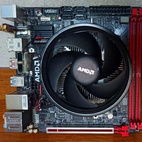 Ryzen 5 2600X + B350 mini ITX + クーラー セット