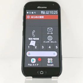 らくらくスマートフォン me F-01L ドコモ ブラック 送料無料 本体 c13957