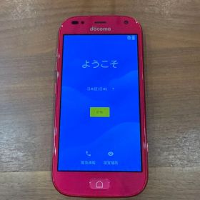 docomo F-01L らくらくスマートフォン ピンク