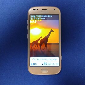 docomo スマートフォン（F-01L）らくらくフォン ゴールド