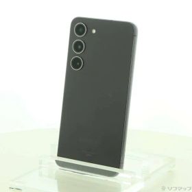 〔中古品〕 Galaxy S23 256GB ファントムブラック SCG19 au SIMフリー【258】