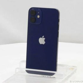 〔中古品〕 iPhone12 mini 256GB ブルー MGDV3J／A SIMフリー【377】