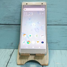 au SOV37 SONY Xperia XZ2 64GB リキッドシルバー ホワイト 639