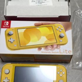 Nintendo Switch Lite イエロー 本体 充電コード無 保証書付