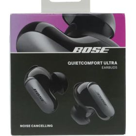 【BOSE】【未使用品】ボーズ『Bose QuietComfort Ultra Earbuds ブラック』QC ULTRA EARBUDS BLK 完全ワイヤレスイヤホン 1週間保証【中古】