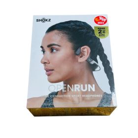 新品未開封 Shokz OpenRun 骨伝導イヤホン グレー SKZ-EP-000004 送料無料