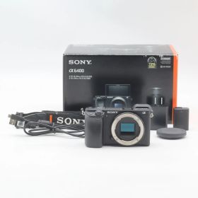 ★美品★SONY α6400 ボディ ILCE-6400 ブラック ショット数 5792回