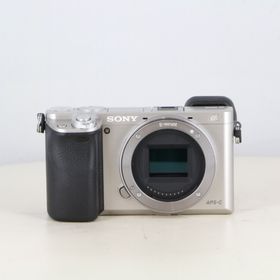 ソニー(SONY)の【中古】(ソニー) SONY α6000 (ILCE-6000) ボディ シルバー(コンパクトデジタルカメラ)