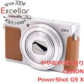 [bn:1] Canon製 PowerShot G9 X シルバー 2020万画素 訳あり