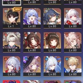 引退データ(原神含む | 崩壊スターレイル(崩スタ)のアカウントデータ、RMTの販売・買取一覧