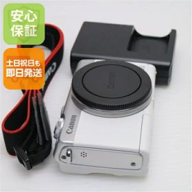 【中古】 新品同様 EOS M100 ホワイト 安心保証 即日発送 本体 ミラーレス一眼 土日祝発送OK