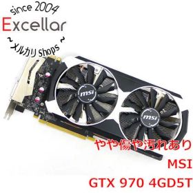 [bn:17] MSI製グラボ GTX 970 4GD5T PCIExp 4GB 訳あり