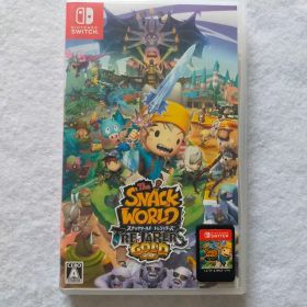 switch スナックワールド トレジャラーズ ゴールド 限定ジャラ付き