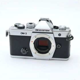 【中古】 《美品》 OM SYSTEM OM-3 ボディ シルバー [ デジタルカメラ ]