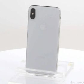 〔中古品〕 iPhoneX 64GB シルバー MQAY2J／A SIMフリー【276】