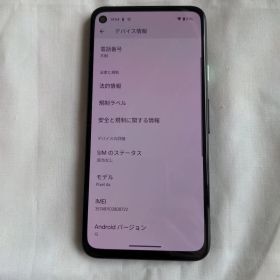 Google Pixel4a ブラック SIMフリー
