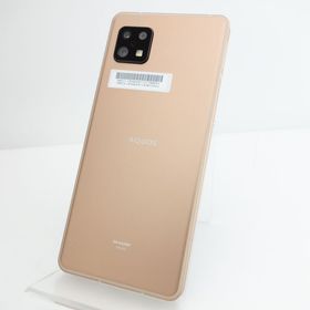 【SIMフリー】AQUOS sense6 SHG05 ライトカッパー 利用制限○ au版